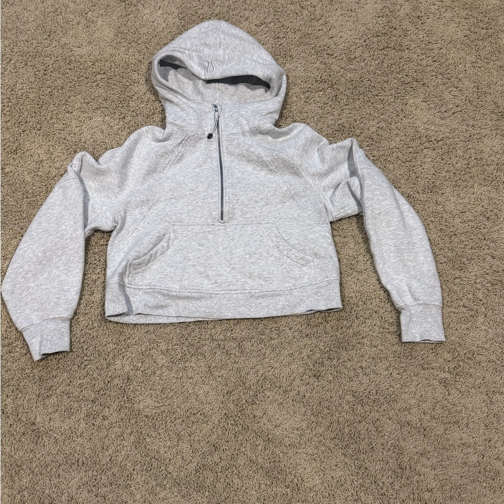 Lululemon Athletica Scuba Oversized 1/2 zip